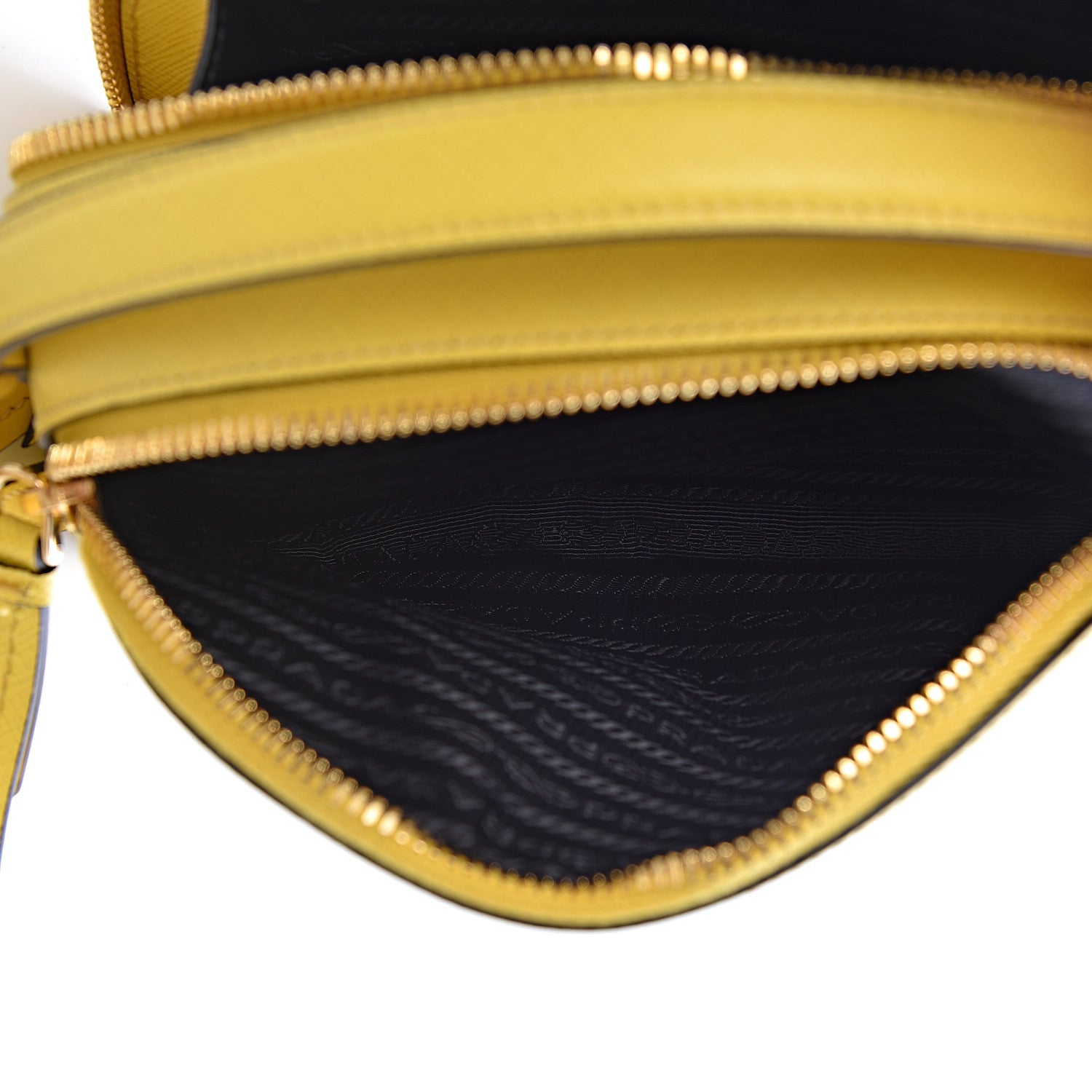 Prada Saffiano Lux Odette Crossbody Sole 6 of 10