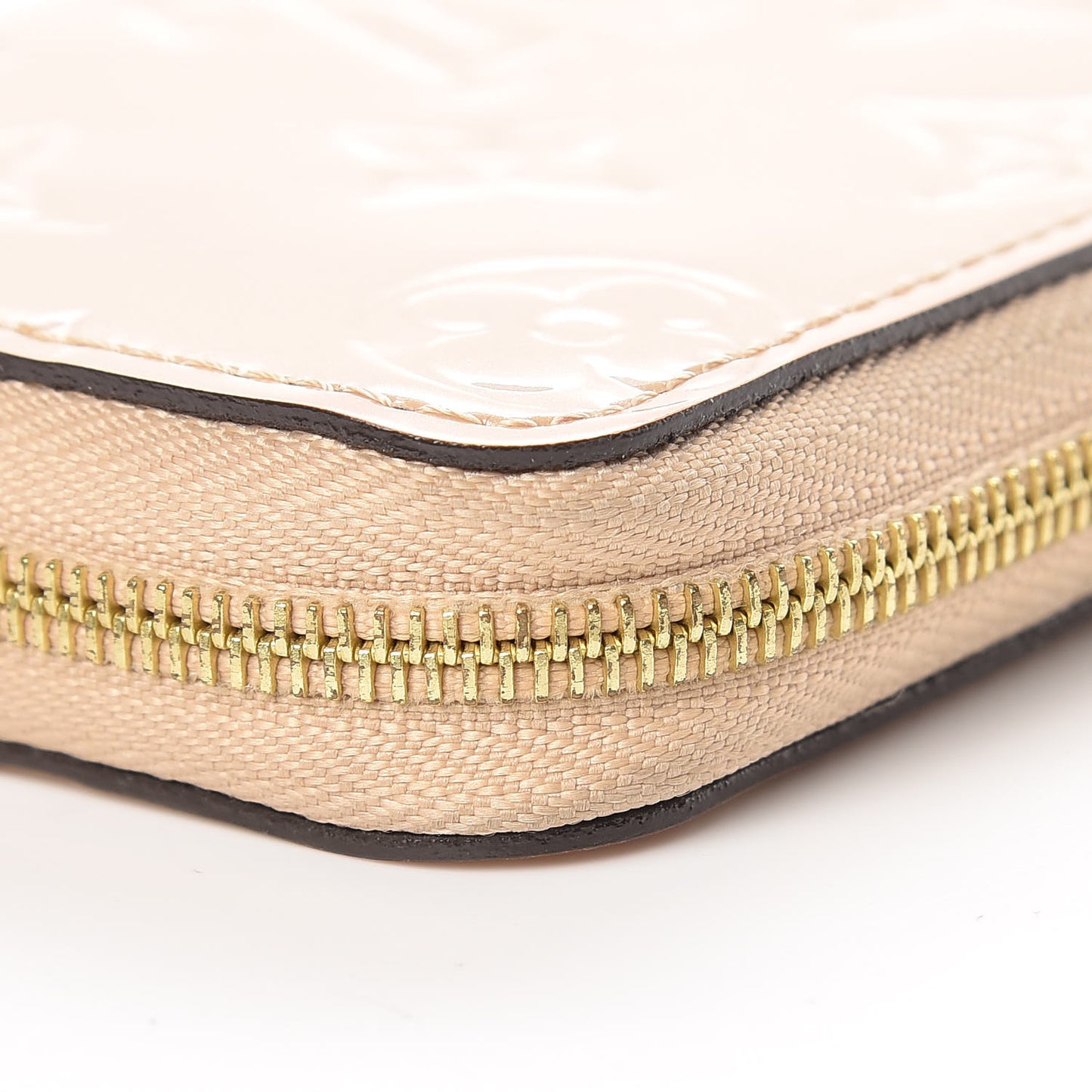 Vernis Zippy Coin Purse Beige Poudre