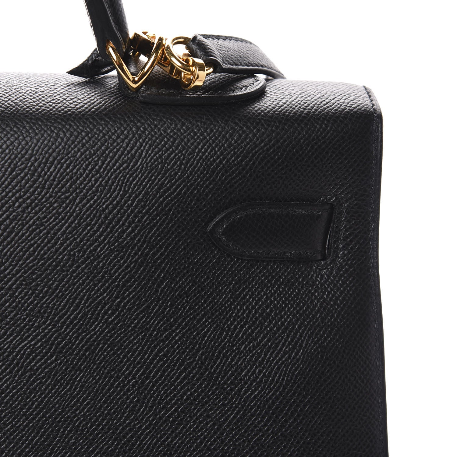 Hermes Epsom Kelly Sellier 35 Black 11 of 32
