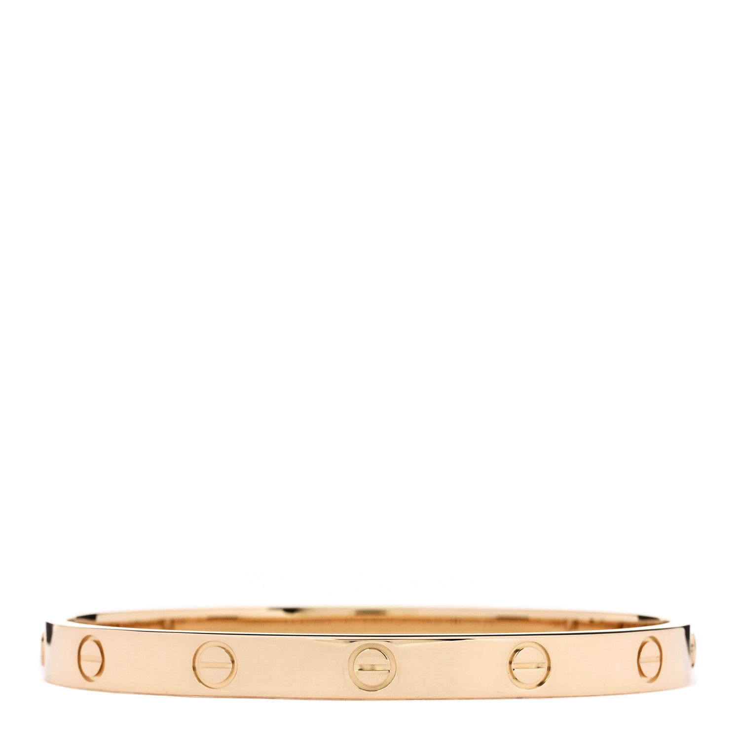 Cartier 18K Yellow Gold LOVE Bracelet 17 2 of 9