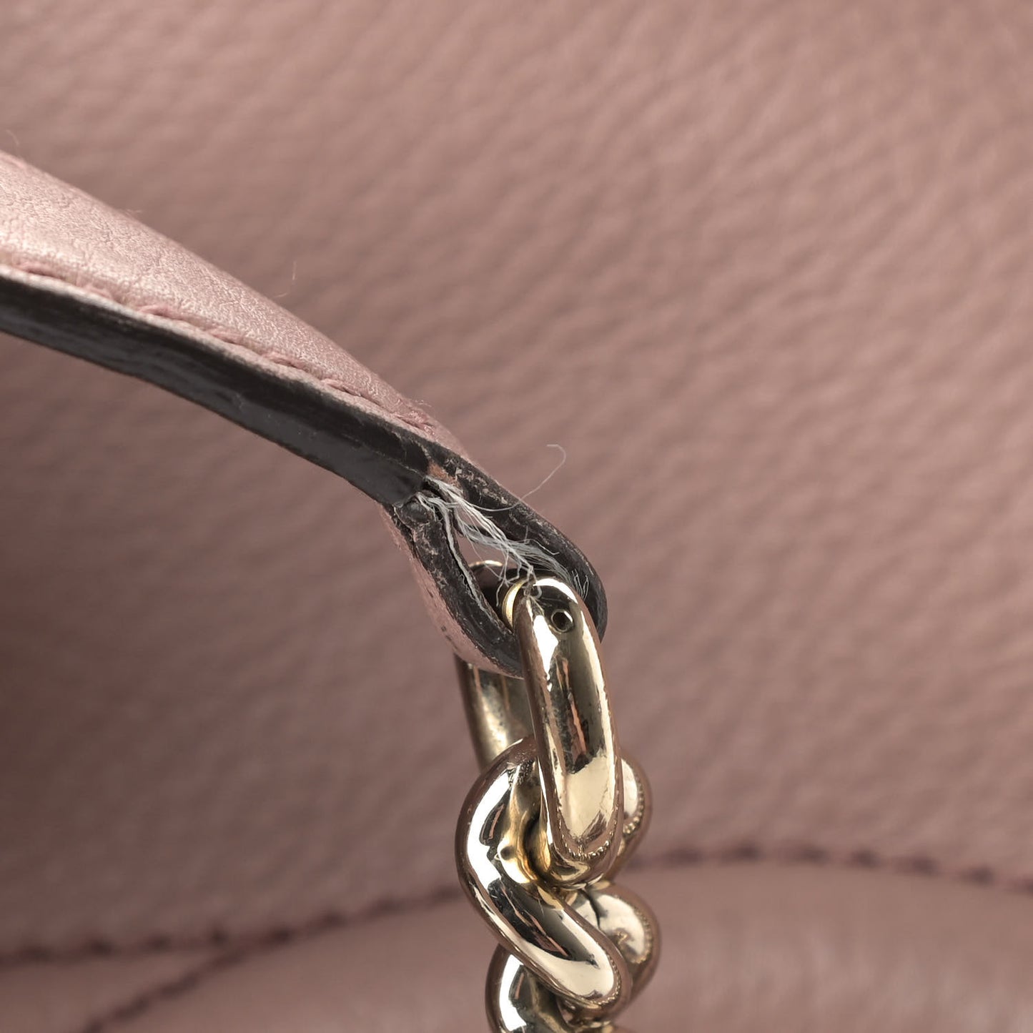 Cellarius Calfskin Medium Soho Chain Shoulder Bag Dark Cipria