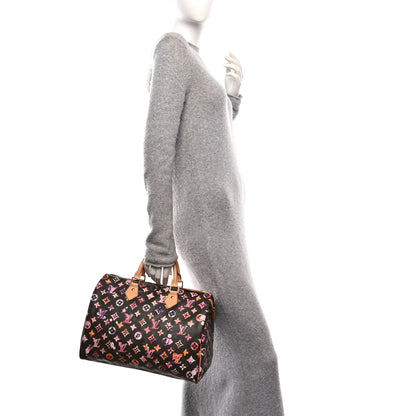 Louis Vuitton Watercolor Aquarelle Speedy 35 Brown 2 of 13