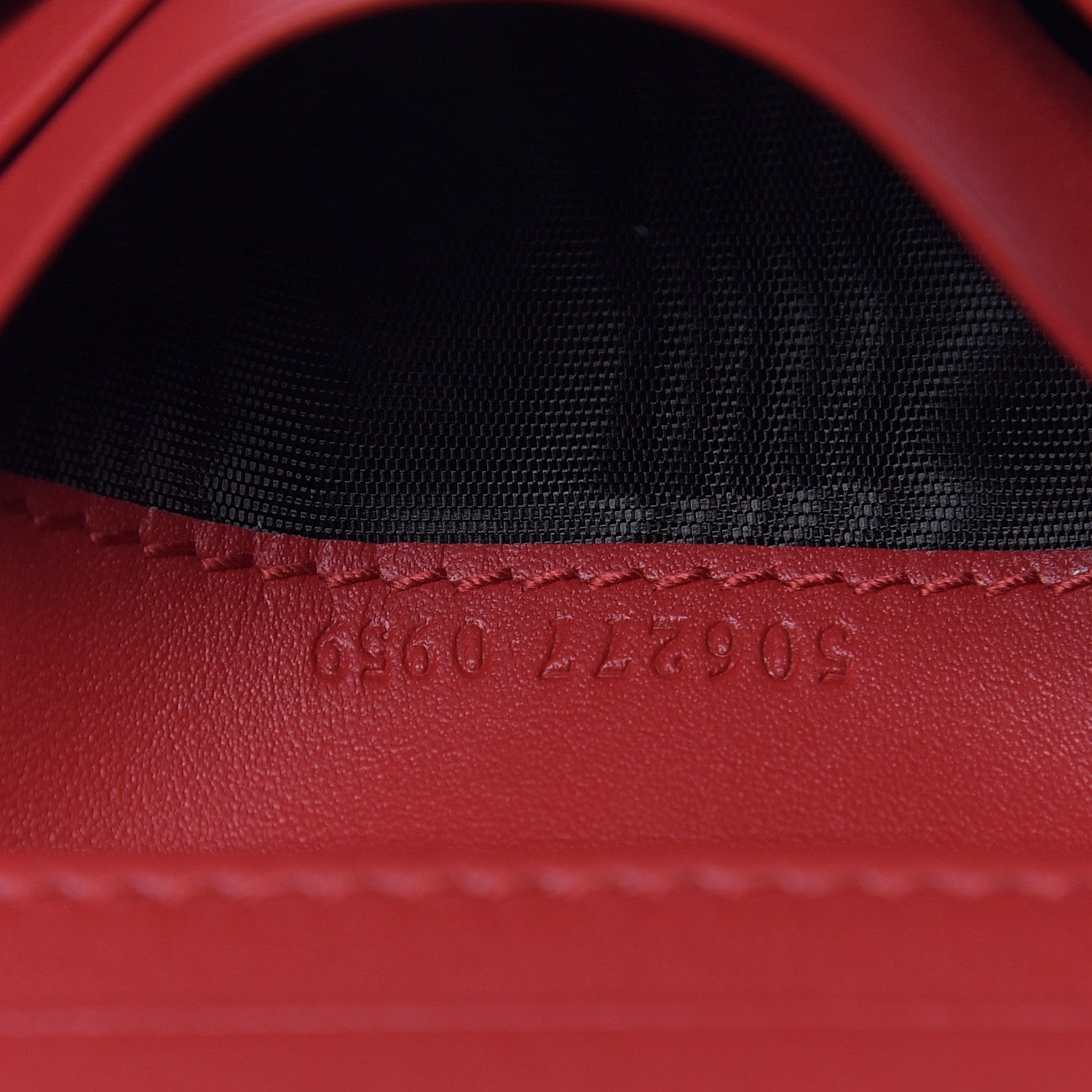 Gucci GG Supreme Monogram Bosco Patch Card Case Wallet Beige Malva Hibiscus Red 7 of 8