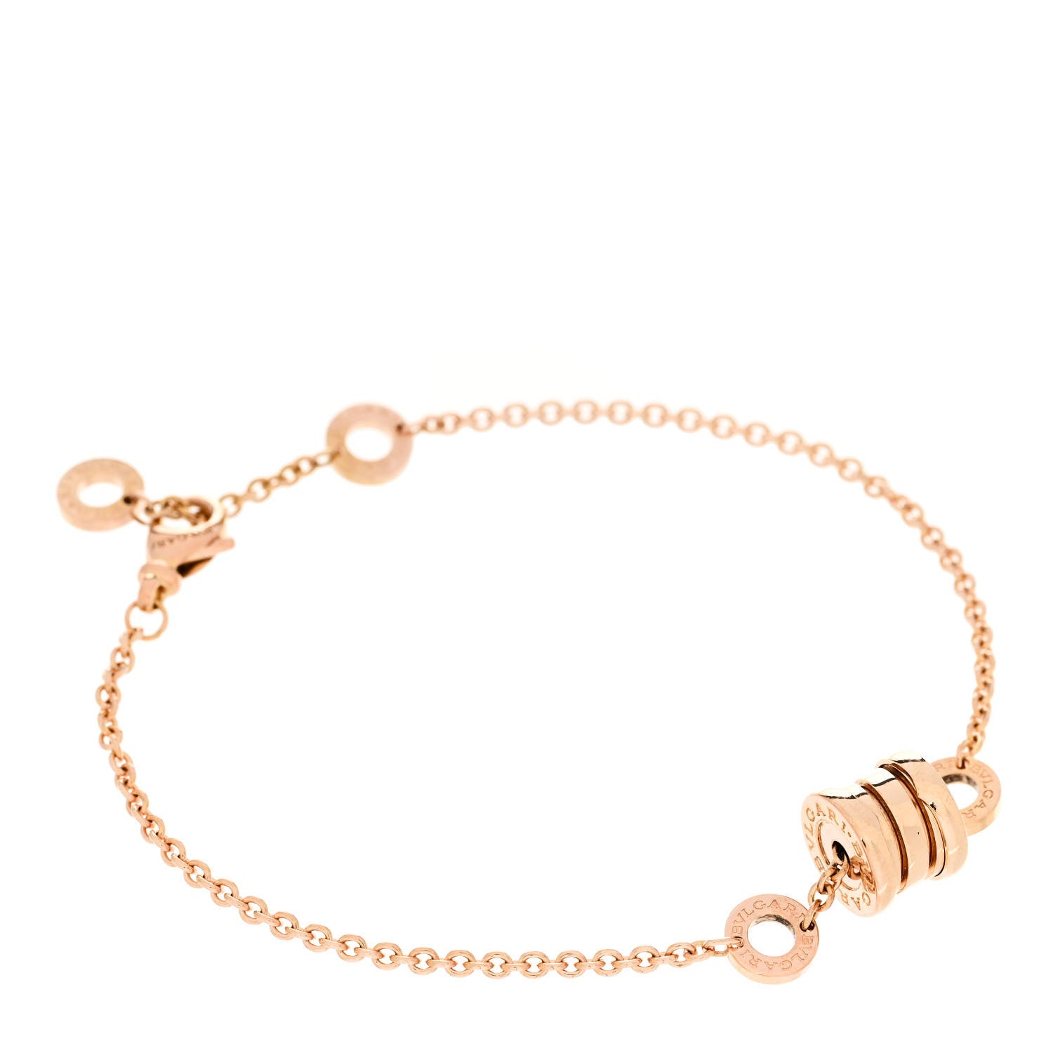 Bulgari 18K Rose Gold B.Zero1 Bracelet 1 of 6