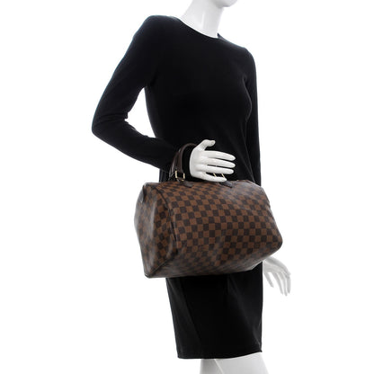 Louis Vuitton Damier Ebene Speedy 30 2 of 12