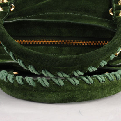 Balenciaga Baby Daim Suede Giant 12 Gold Hardware City Vert Militaire 5 of 8