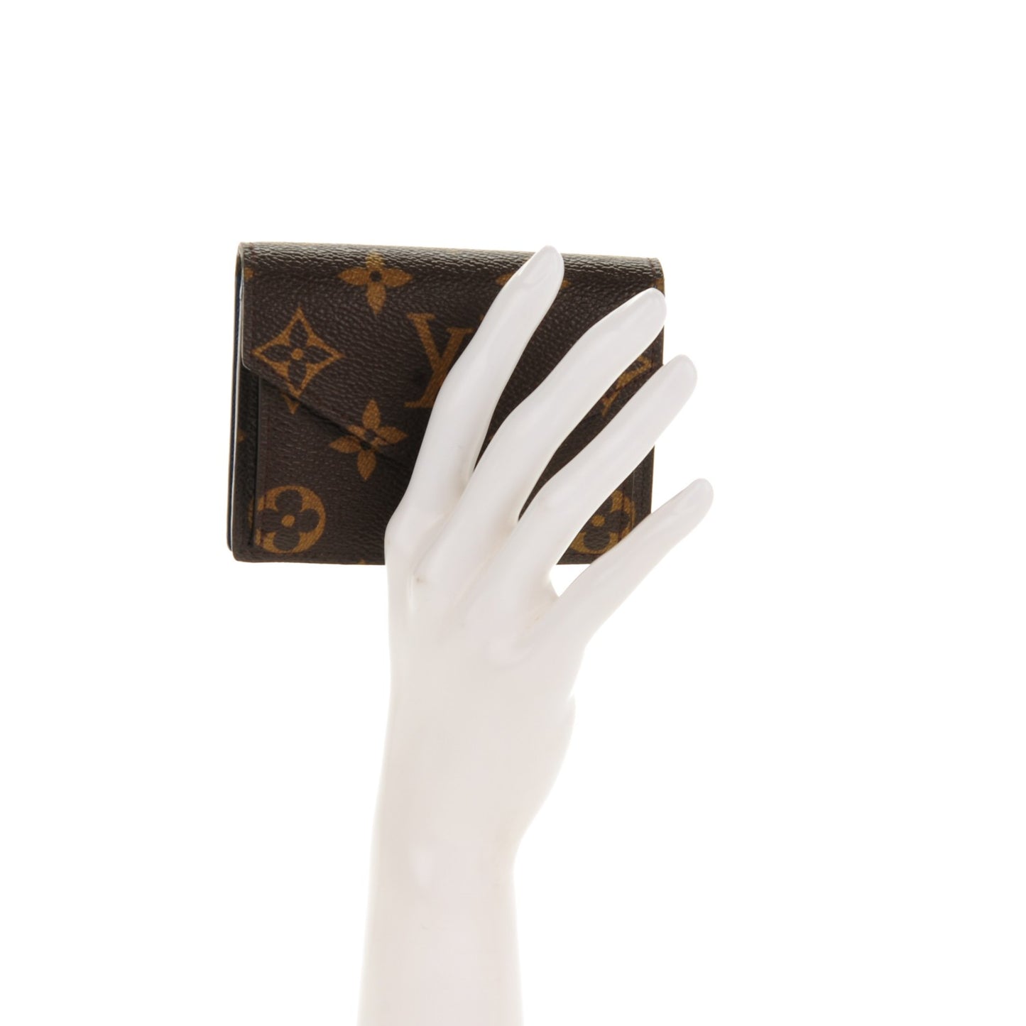 Monogram Compact Marie Wallet Blue