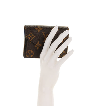 Louis Vuitton Monogram Compact Marie Wallet Blue 2 of 7