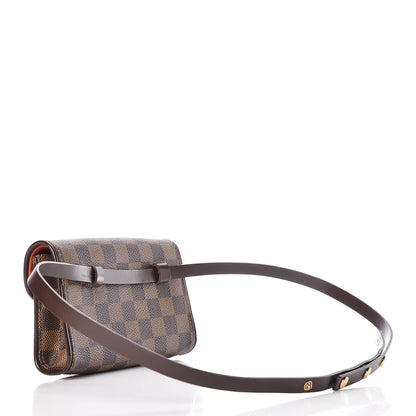 Louis Vuitton Damier Ebene Pochette Florentine S 3 of 12