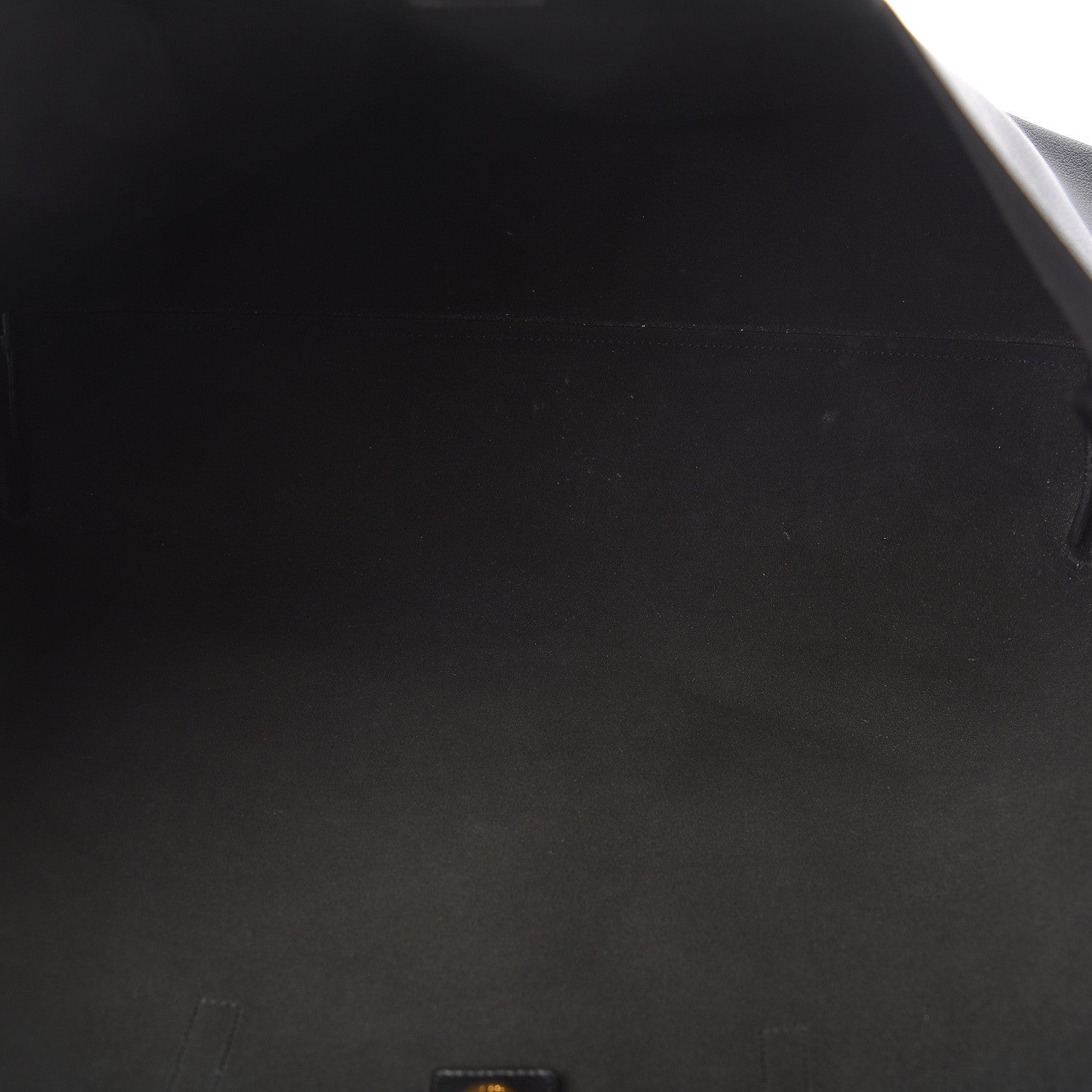 Saint Laurent Calfskin Large Shopping Tote Black 6 of 13