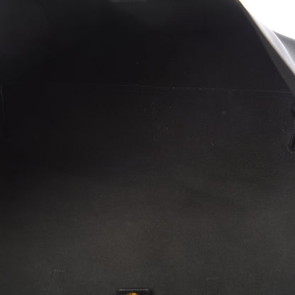 Saint Laurent Calfskin Large Shopping Tote Black 6 of 13