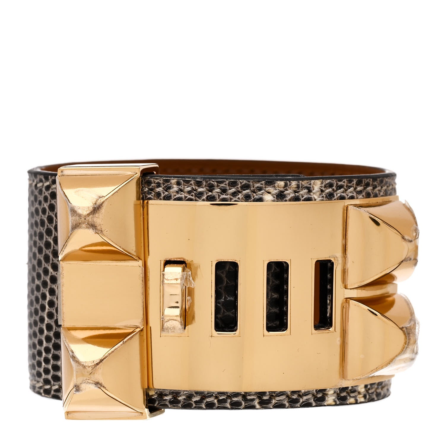 Hermes Lizard Collier De Chien CDC Bracelet T2 Ombre 2 of 4
