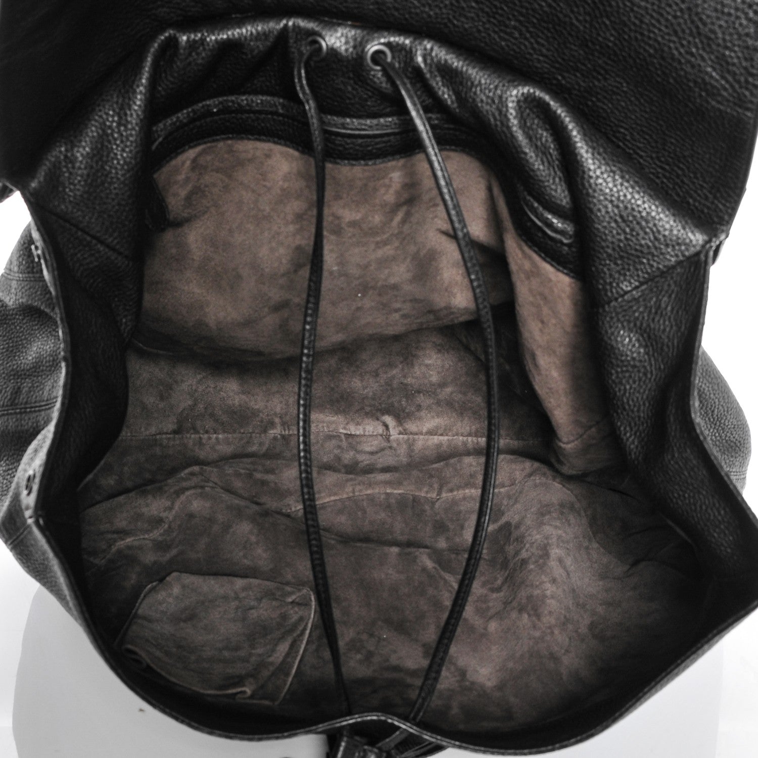 Bottega Veneta Cervo Intrecciato Flap Hobo Nero Black 7 of 7