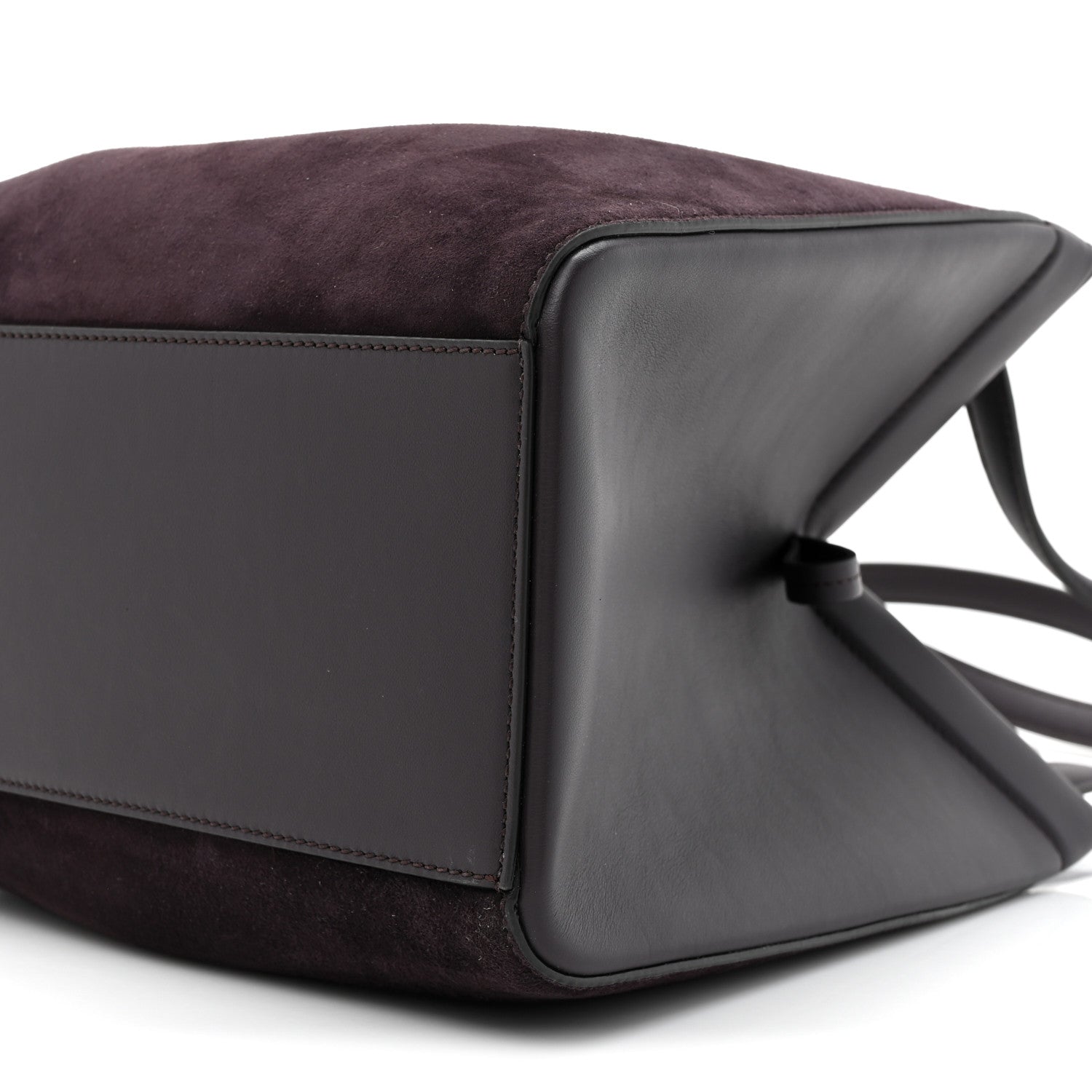 Fendi Vitello Grace Camoscio Medium Fendi Origami Plum 9 of 14