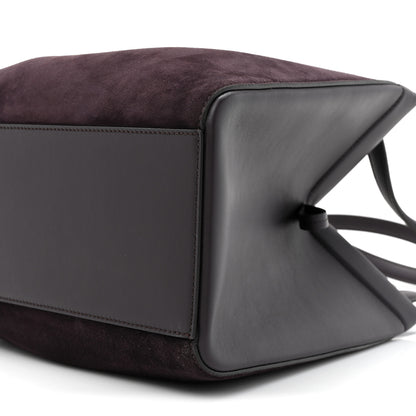 Fendi Vitello Grace Camoscio Medium Fendi Origami Plum 9 of 14