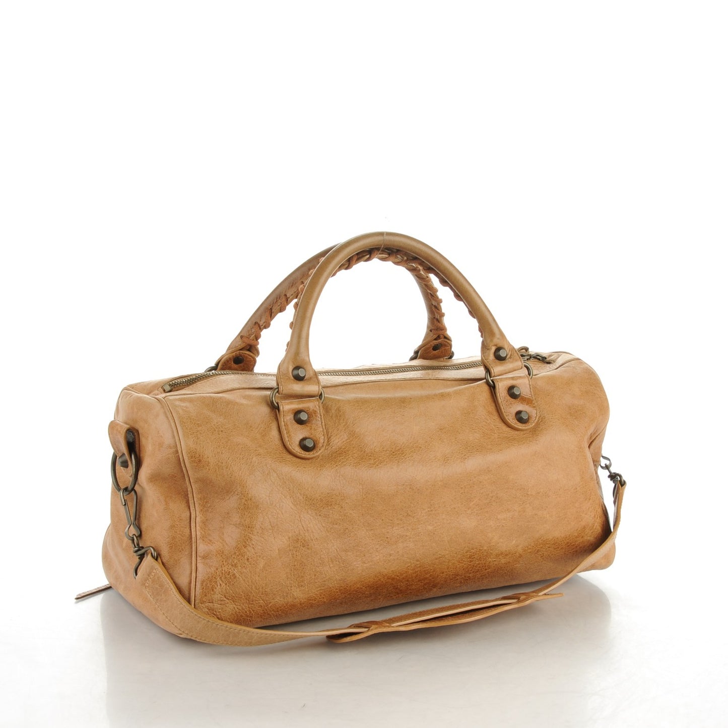 Chevre Classic Hardware Twiggy Caramel