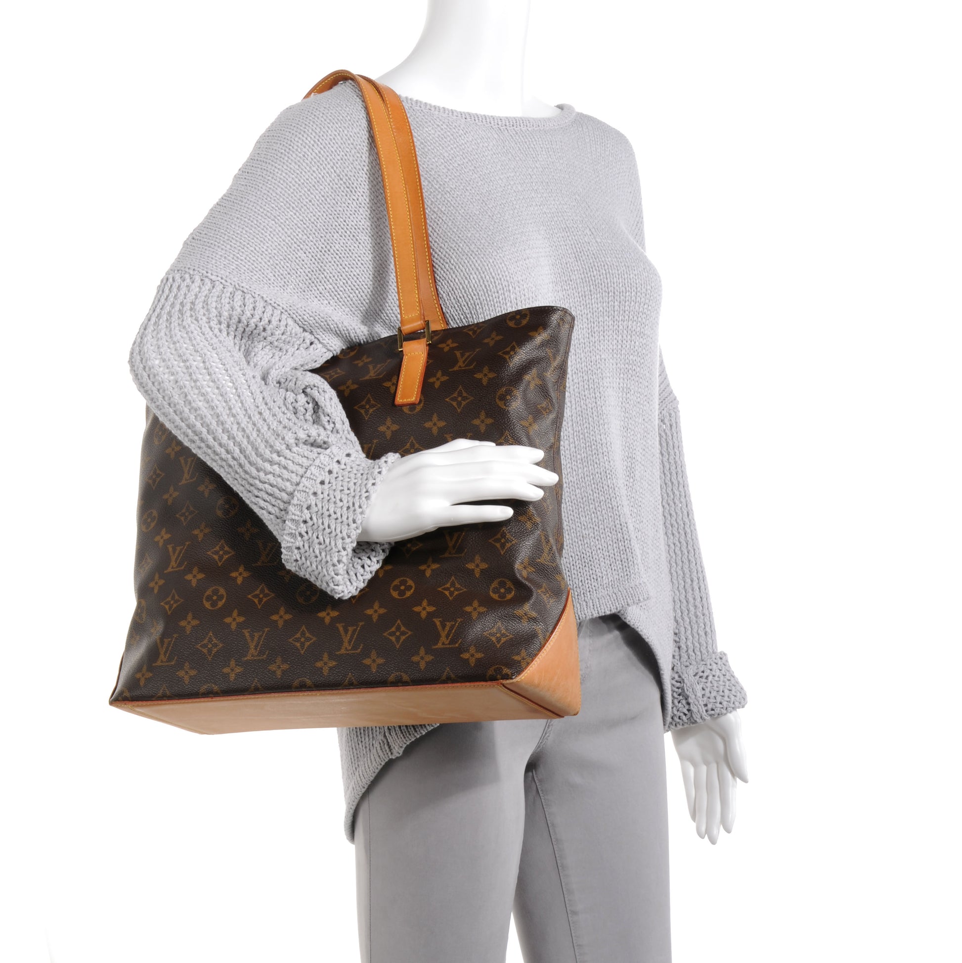 Louis Vuitton Monogram Cabas Mezzo 2 of 8