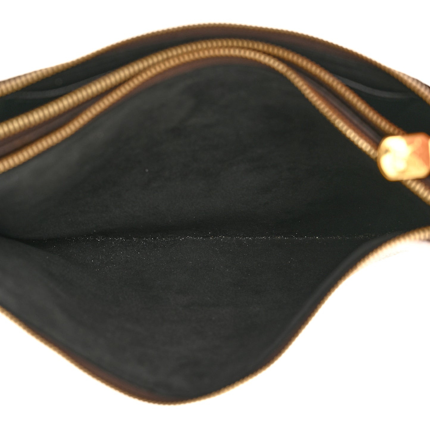 Reverse Monogram Giant Double Zip Pochette