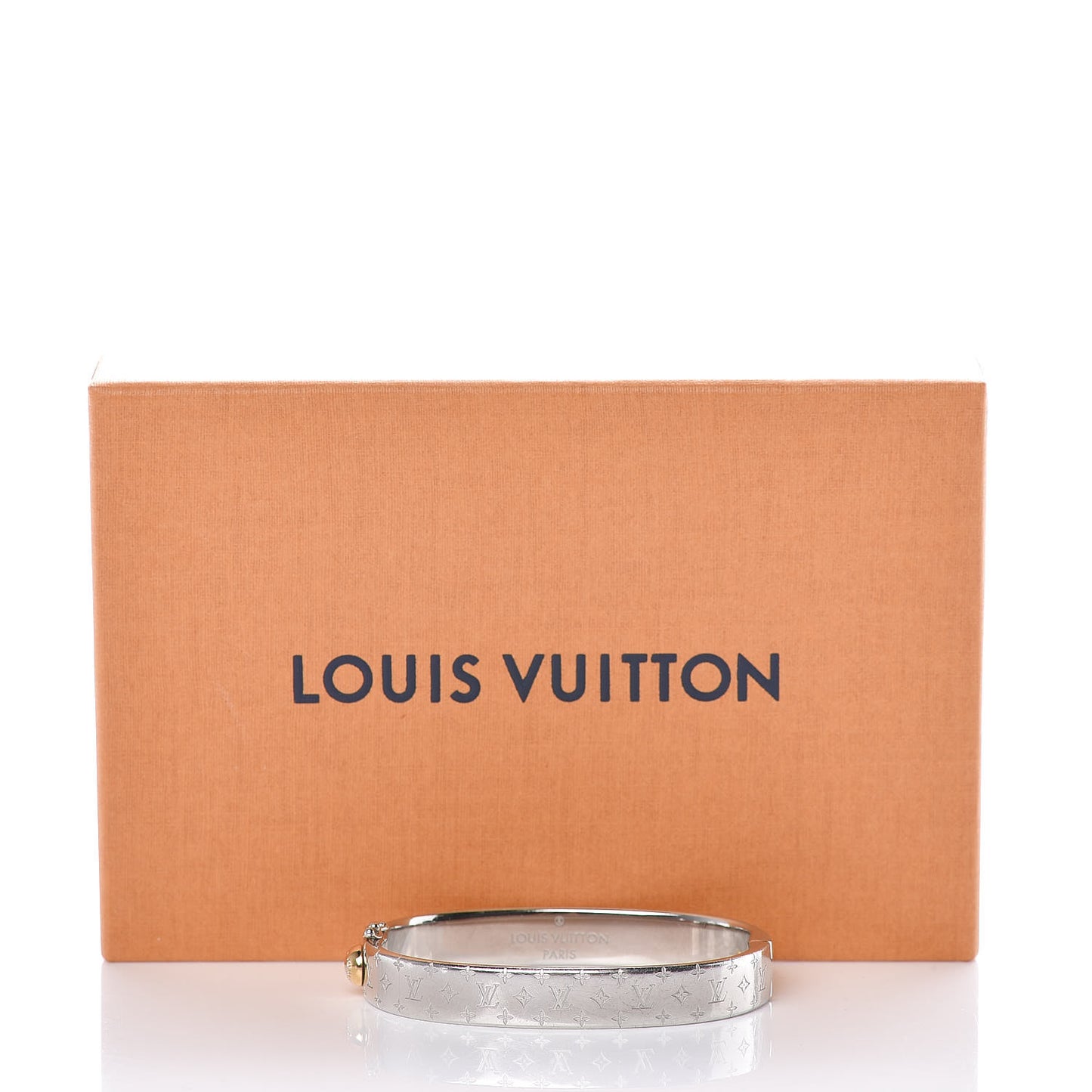 Palladium Monogram Nanogram Cuff S