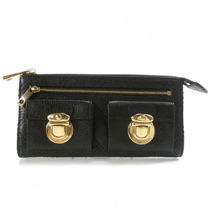 Marc Jacobs Leather Quilted Zip Wallet 1 of 9