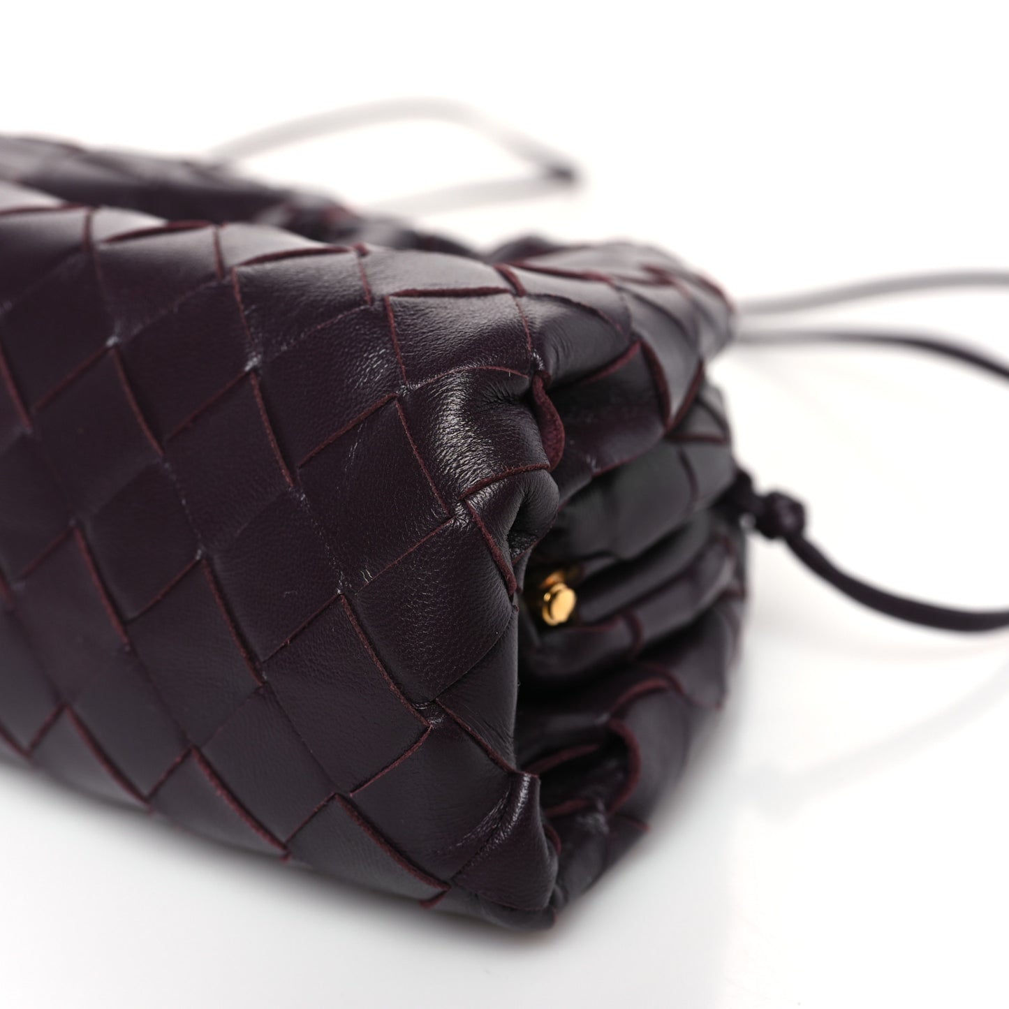 Nappa Intrecciato The Mini Pouch Grape