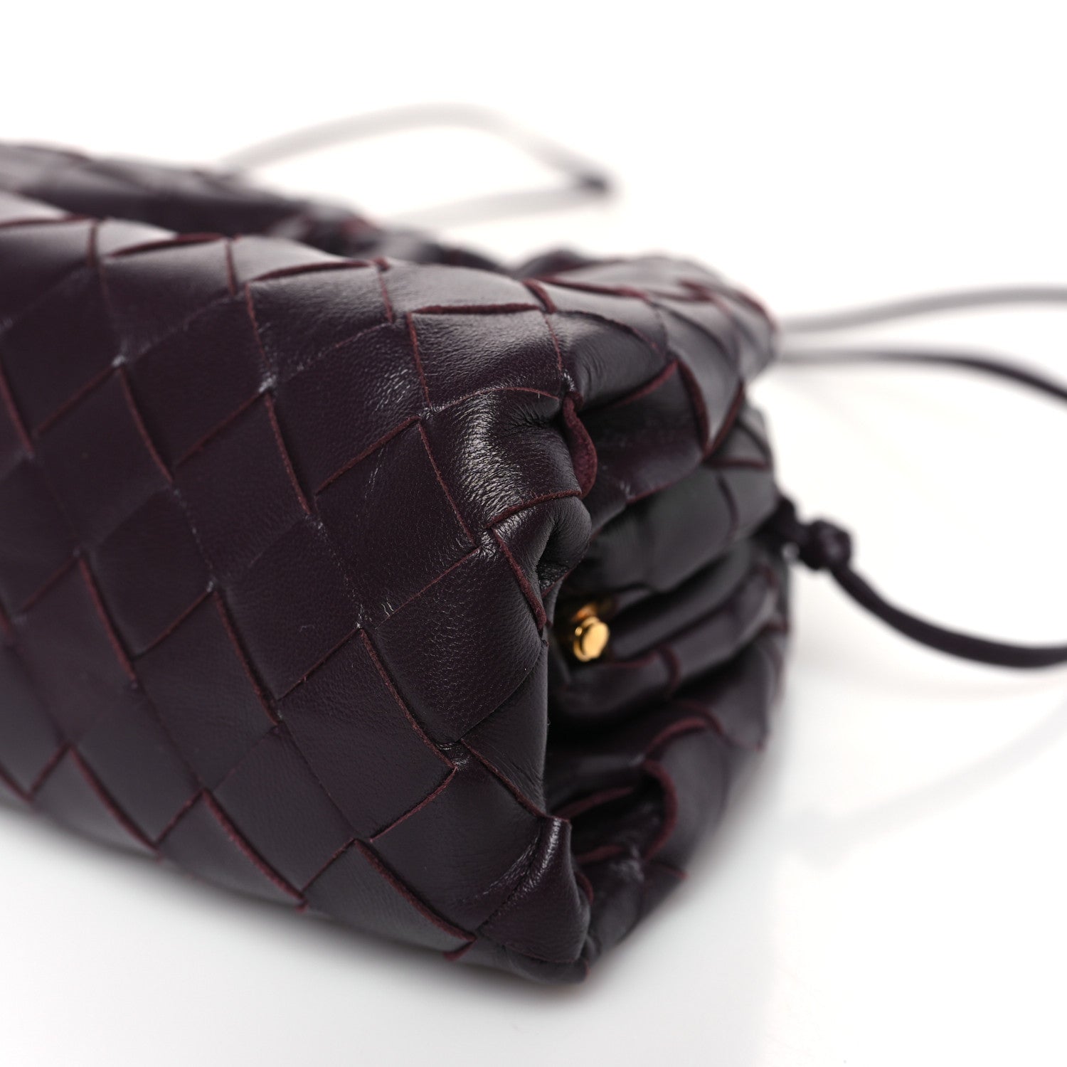 Bottega Veneta Nappa Intrecciato The Mini Pouch Grape 9 of 9