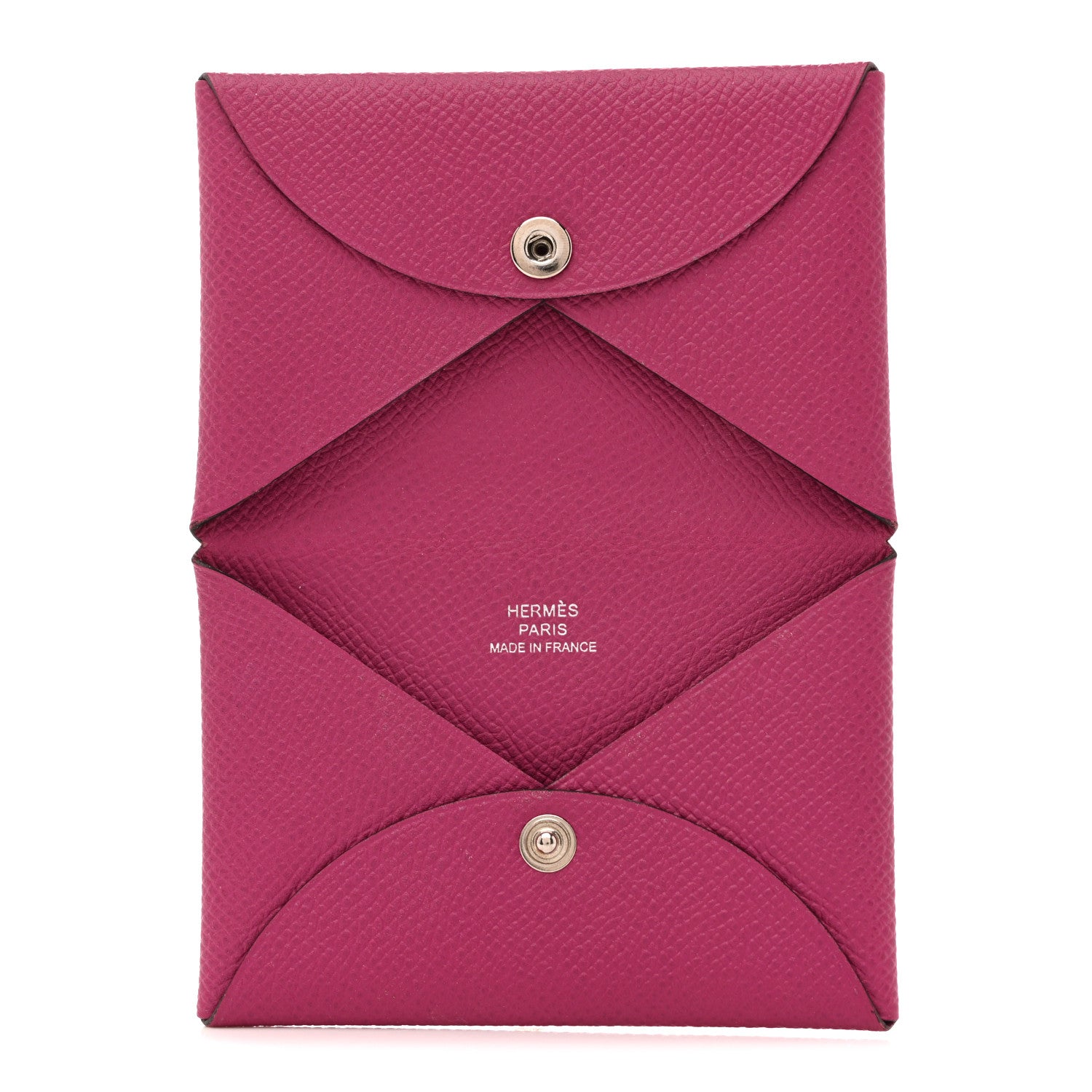 Hermes Epsom Calvi Card Case Tosca 5 of 7