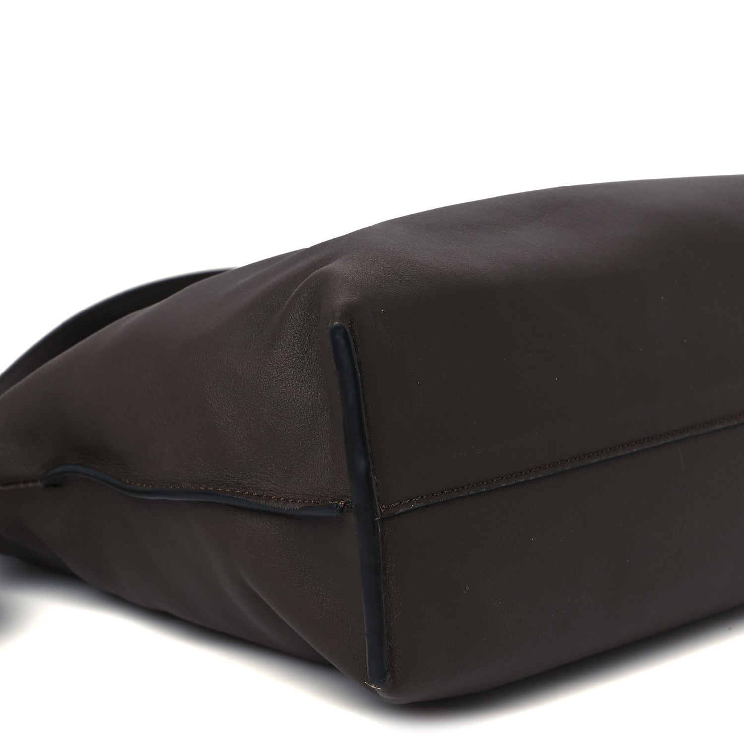 Loewe Nappa Medium Flamenco Knot Bag Chocolate 9 of 10