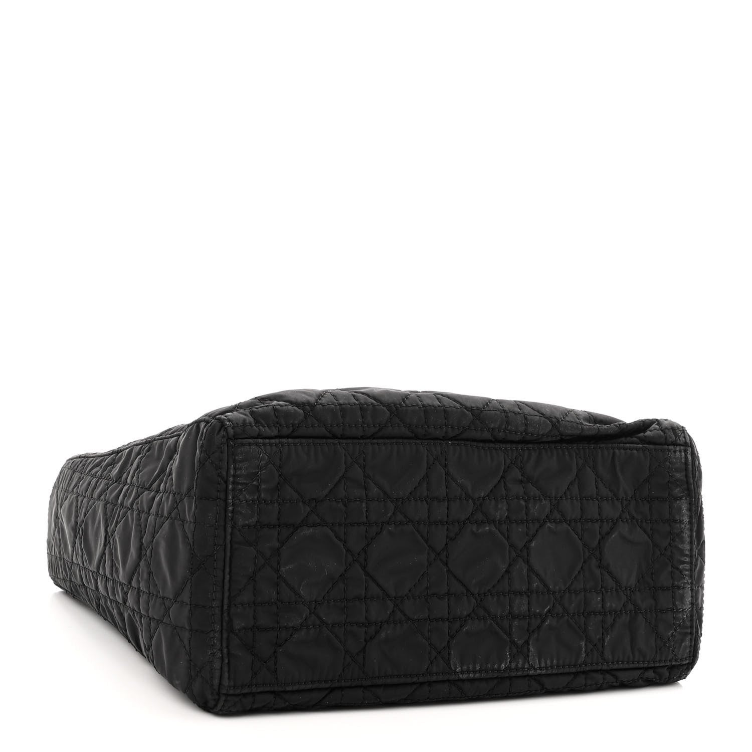 Christian Dior Nylon Cannage Medium Lady Dior Black 4 of 9