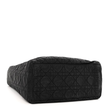 Christian Dior Nylon Cannage Medium Lady Dior Black 4 of 9