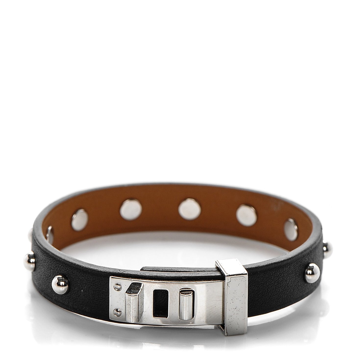 Swift Mini Dog Studded Round Bracelet T4 Black