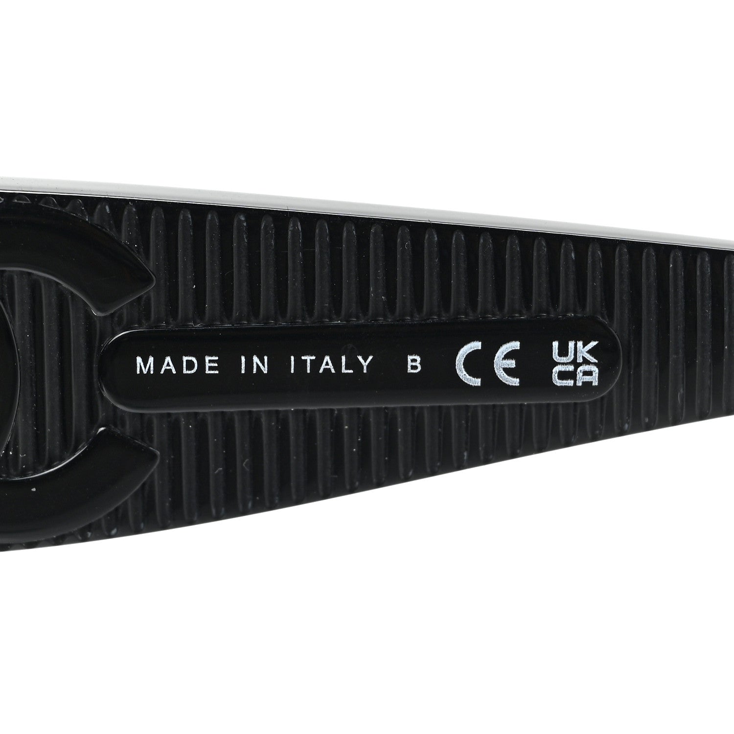 Chanel Acetate Shield Sunglasses 5495A Black 5 of 6