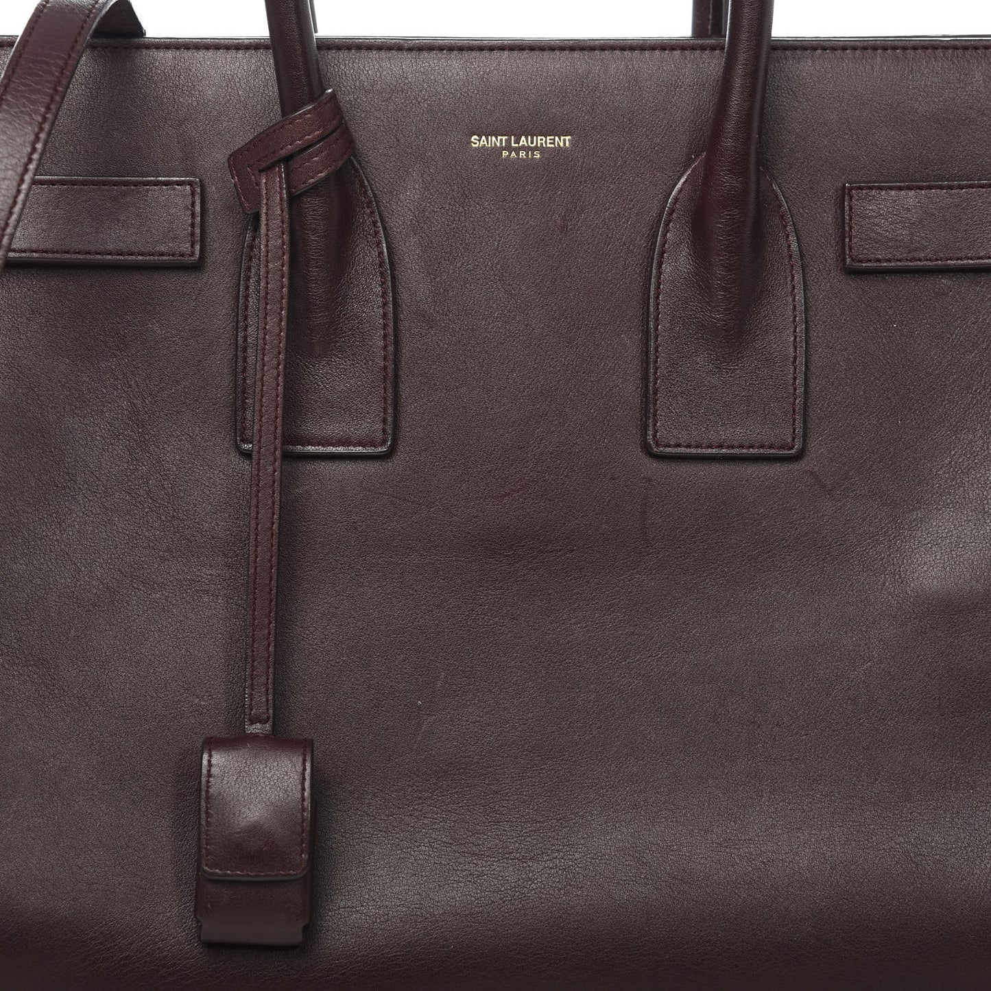 Calfskin Small Sac De Jour Bordeaux