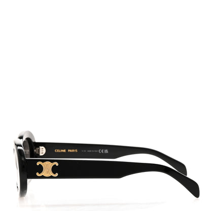 Celine Acetate Triomphe 01 Sunglasses CL 40194U Black 3 of 7