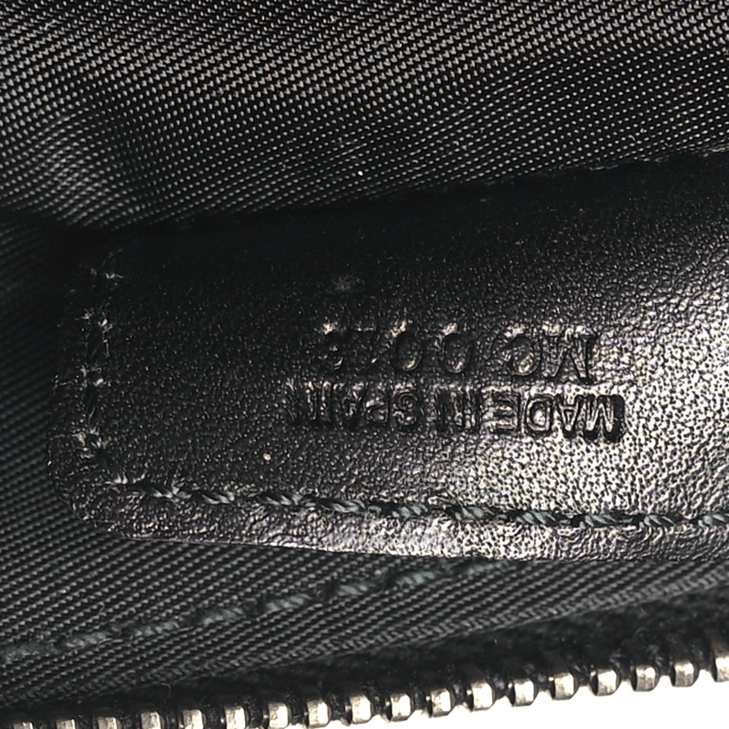 Monogram Mini Saddle Pochette Black