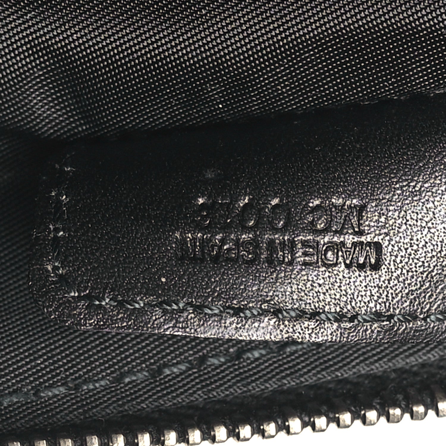 Christian Dior Monogram Mini Saddle Pochette Black 7 of 15