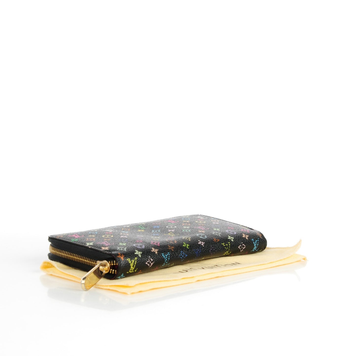 Monogram Multicolor Zippy Wallet Black Grenade