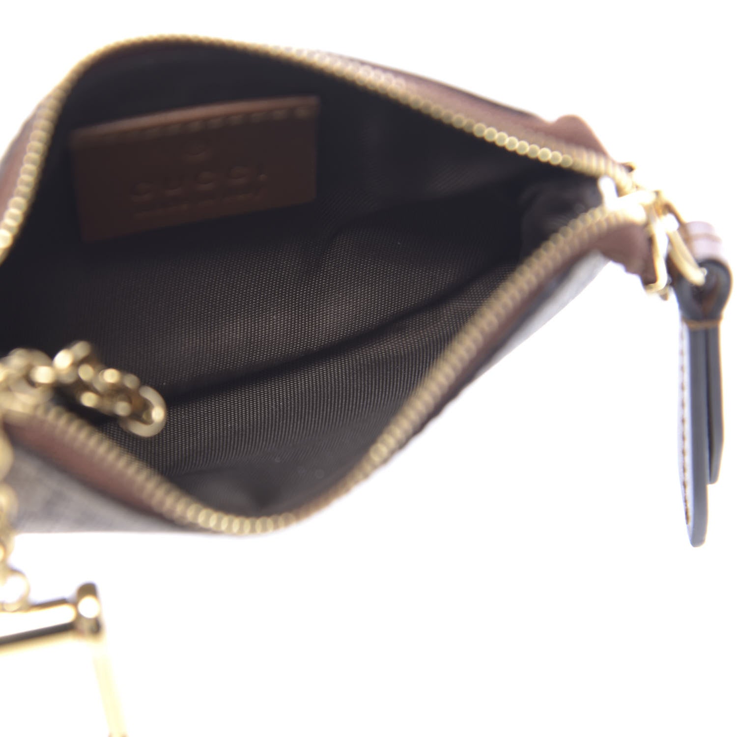 Gucci GG Supreme Monogram Key Case Brown 5 of 8