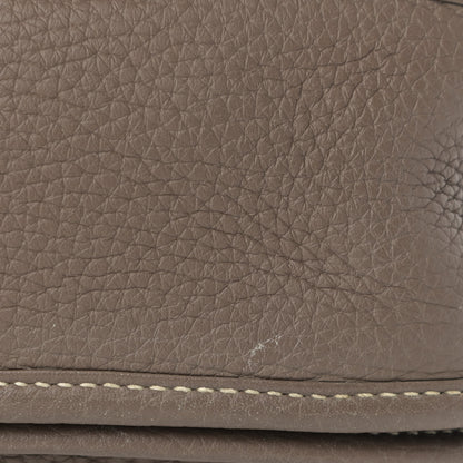 Hermes Taurillon Clemence Evelyne III PM Etoupe 10 of 14