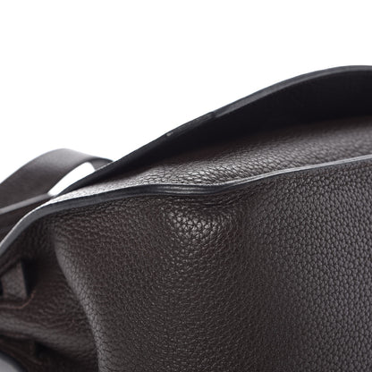 Hermes Taurillon Clemence Jypsiere 28 Chocolate 10 of 16