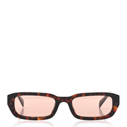 Prada Acetate Symbole Sunglasses SPR B06 Havana 2 of 7