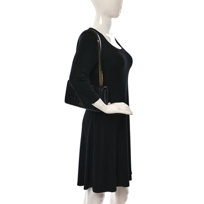 Burberry Lambskin Quilted Small Lola Bag Black 2 of 8