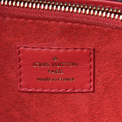 Louis Vuitton Grained Calfskin Monogram Double V Rubis 5 of 9