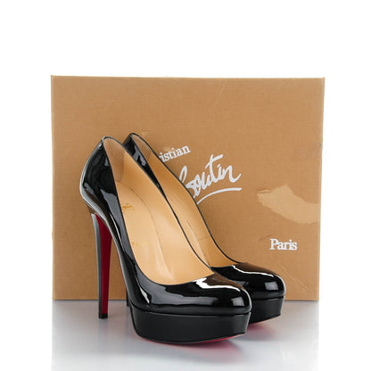 Christian Louboutin Patent Bianca 140 Pumps 40 Black 7 of 7