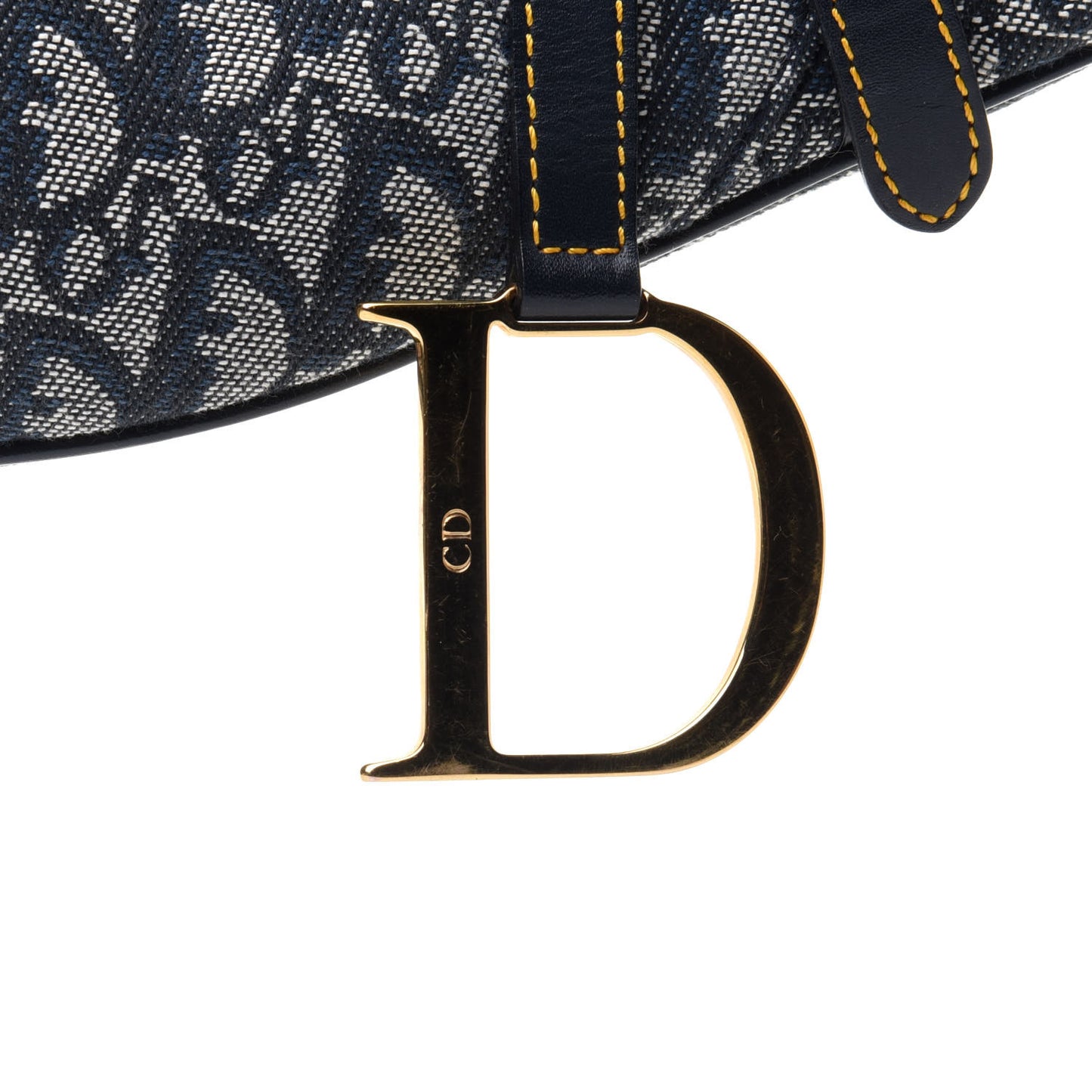 Monogram Saddle Bag Blue