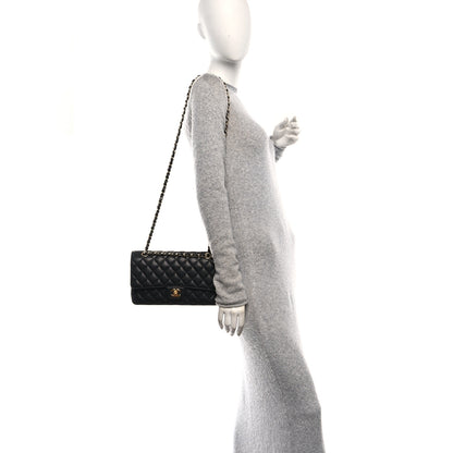 Chanel Caviar Quilted Medium Double Flap Black 2 of 10