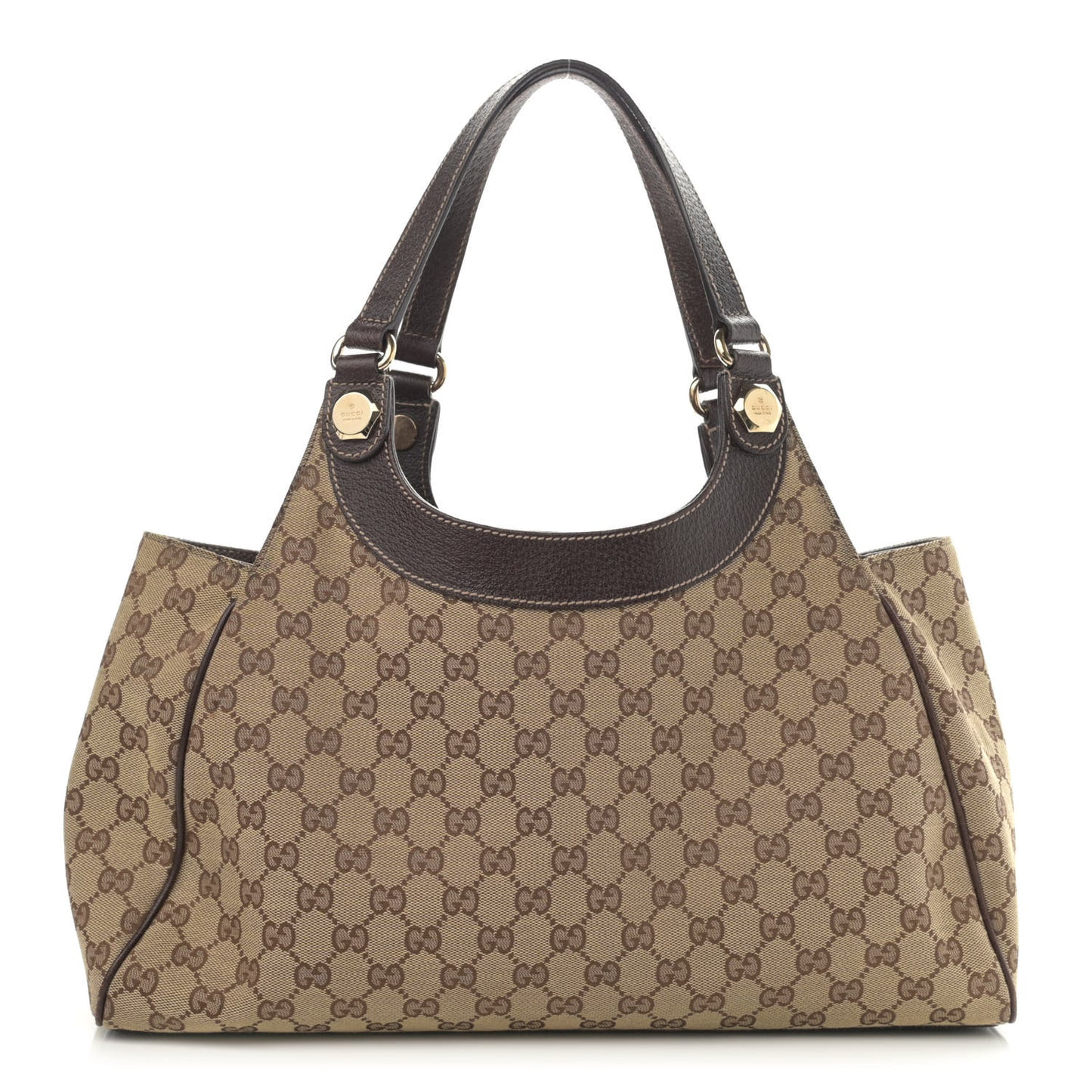Monogram Medium Charmy Shoulder Bag Dark Brown