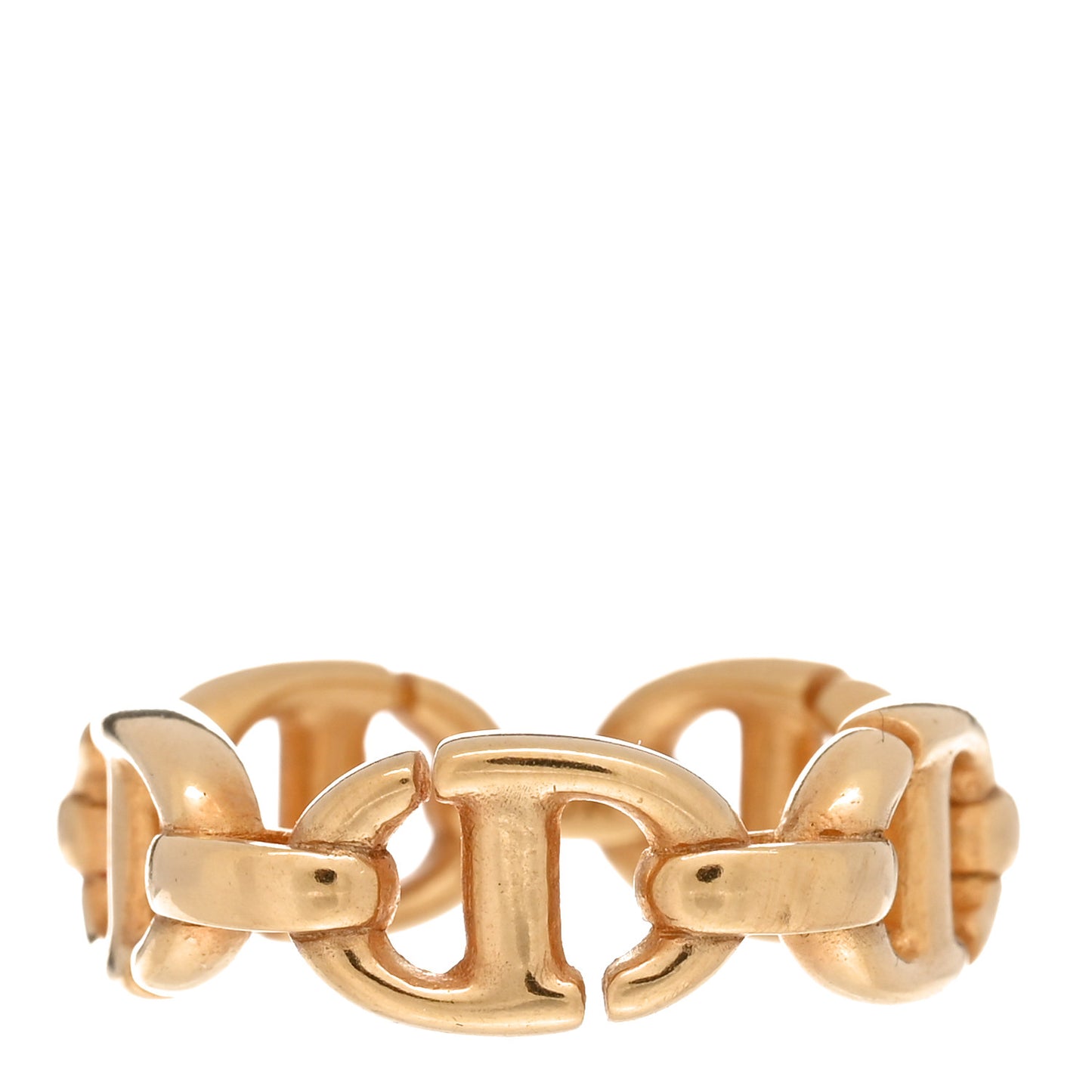 Metal CD Navy Ring M Gold