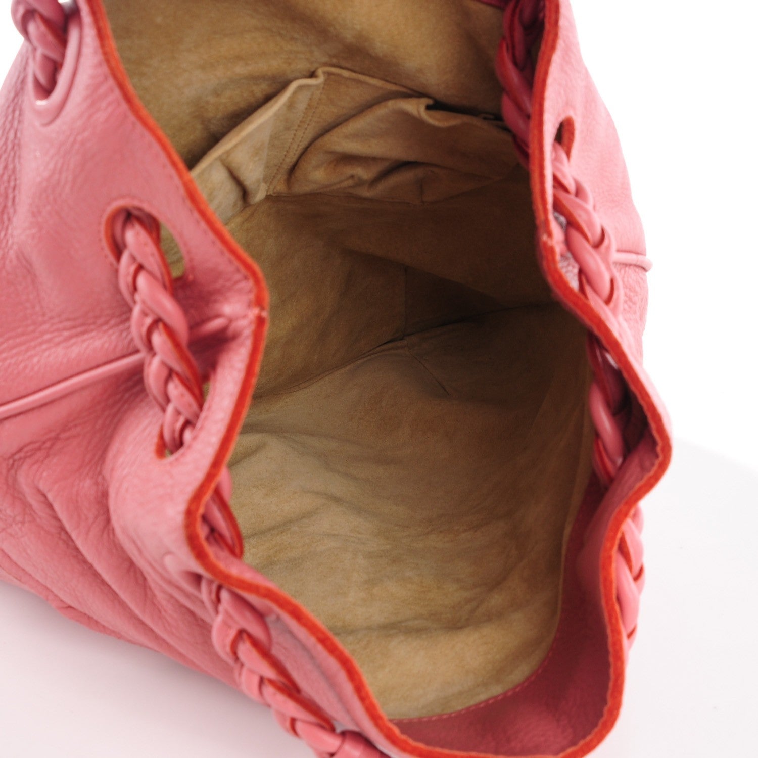 Bottega Veneta Cervo Deerskin Julie Tote Rose Pink 5 of 9