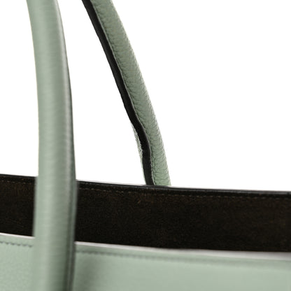 Celine Baby Grained Calfskin Medium Phantom Luggage Jade 11 of 12